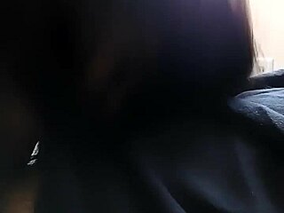 Latina girlfriend gets horny and sucks her ex's small 18+ cock until cum