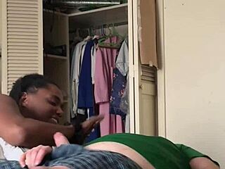 amateur homemade ebony bent over in bedroom, big ass doggystyle