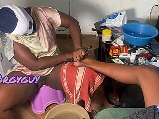 Spread Pussy While Nails Done In Naughty Home Play!