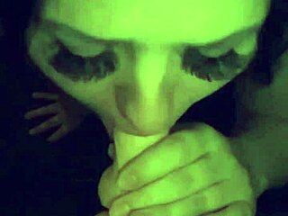 Sexy Whore With Big Tits Sucks On Her Big Cock Dildo Toy