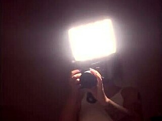 The Stranger Didn't Know He Was Filming Rough Creampie Sex with a Submissive Riding Her Natural Tits