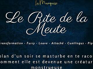 le rite de la meute unleashes wild french furry european fantasies in intense audio porn experience. raw passion builds throughout.