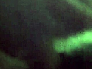 transsexual shemale giving oral blowjob in casual scene