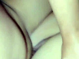 Asian girl receives cum on her armpit during missionary