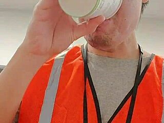 Amateur Asian Walking Outdoors During Work