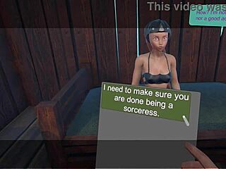 in this vr game, let's play myia desperate alien with some monster fingering on shaved pussy