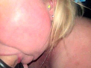 i gave a blowjob with stamina, sucking and swallwing cum all over