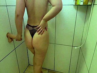 hey, check this hot milf sophie helenass showering naked!