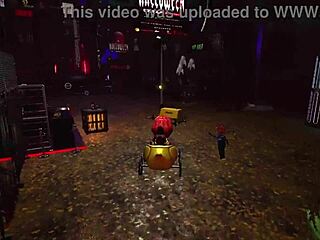 surian brandi rocks halloween as a sexy prostitute in 2024