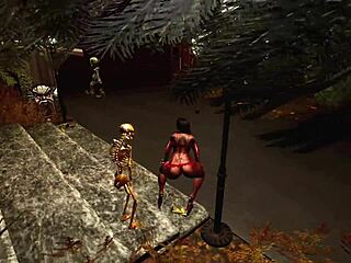 surian brandi rocks halloween as a sexy prostitute in 2024