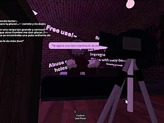 Blonde Roblox BBC Lover Enjoys Intense Session With Monster Cock.