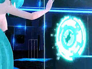 Full nude mod for Hatsune Miku in Project Diva Melt