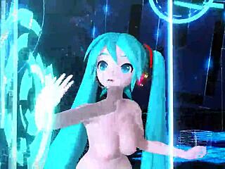 Full nude mod for Hatsune Miku in Project Diva Melt