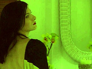 She bends over after losing pool and lets husband finger and lick her gaping milf ass in doggystyle