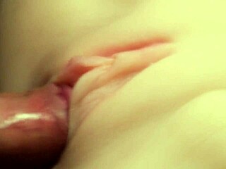 Flushing Lube in Real Doll's Hairless Pussy During Double Penetration