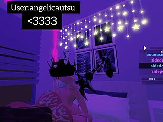 Intense pleasure while fucking my friend in the roblox condo with anal and doggystyle