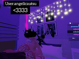 Intense pleasure while fucking my friend in the roblox condo with anal and doggystyle