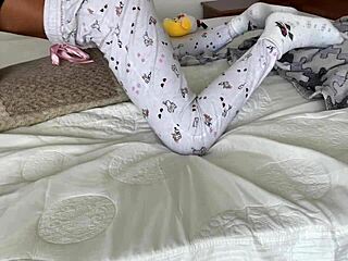 Athletic Teen Masturbates With Toys At Home