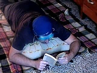 Roberta's strong foot odor teasing me so much!