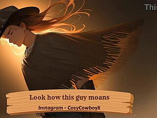 this guy moans loudly during his solo orgasm, imagining his friend or boyfriend