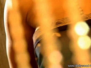 Indian Brunette Teases with Seductive Dance, Ripping Clothes for Nude Striptease