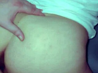 Chubby neighbor with fat belly loves doggystyle