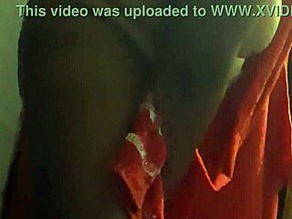 She steps out of the shower, pussy dripping wet