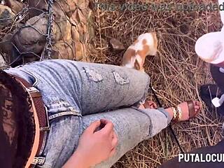 Putalocura - Beautiful María Teen 18+ Sucks on Street in Torbe's Pilladas