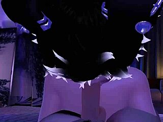 Handjob and sucked off by femboy shemale