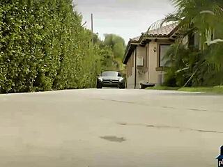 Playboy Babes In Hot Bikinis Wash Mercedes AMG GT Outdoors