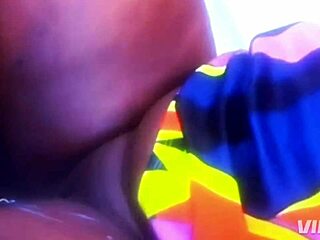 Сиськохватка с огромными дойками ебется с жирным черным хуем!