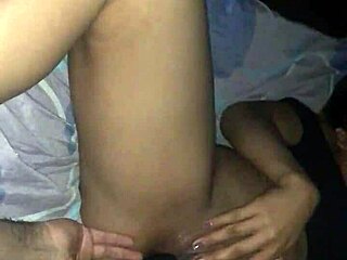 The Latin Girl Takes A Big Dildo Deep Into Her Tight Pussy With Vibrator.