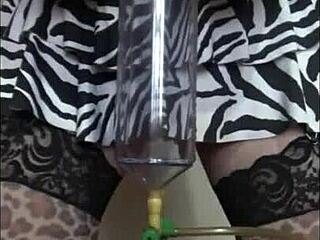 bisexual crossdresser mark shows off in stockings and heels 😍 homemade fun