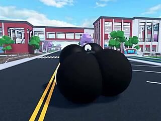 My thicc avatar shakes big ass while dancing for you