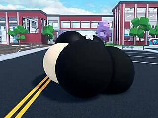 My thicc avatar shakes big ass while dancing for you