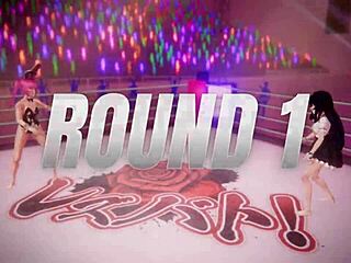 Intense Lesbian Fingering Battle