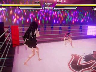 Intense Lesbian Fingering Battle