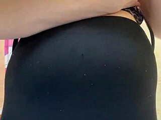 Slut Stepmom Displays Her Big Milky Tits While Bathing In The Shower