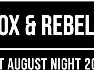 hot august nights with anal whores marie fox and rebel rhyder gagging on big black cocks!!