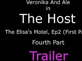 The host part 4 - ruined ejaculation with mature femdom feet and cumshot