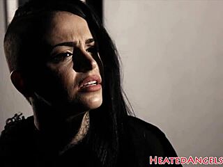 Watch This Devilish Punk Babe With Tattoos And Piercings Get Her Cunt Drilled By A Monster Cock!