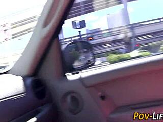 Busty teen 18+ seduces in POV with skilled sucking. Her big tits bounce wild during hardcore action.