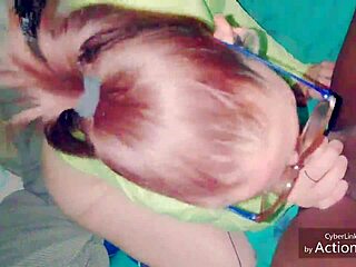 Blowjob by sexy ass wife