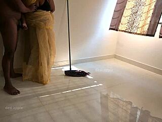 Indian maid enjoys fun with devar! 😊