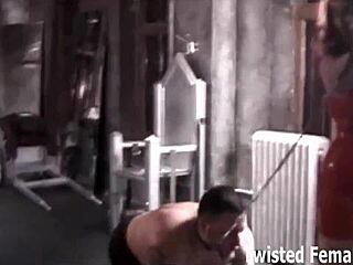 you are bound as my new pet in rough bondage fetish play