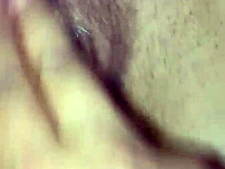 Solo just one finger it's my first time! Homemade anal fingering action explodes.