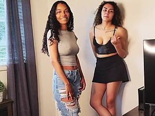 Mara Luv's First Hardcore Scene With Group Sucking And Cum In Mouth