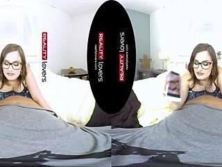 Young tattooed German chubby feels intense pleasure in POV cowgirl.