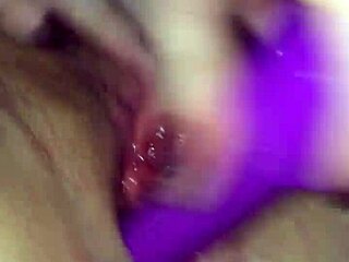 Wow this lesbian wife gets so wet masturbating together 😍