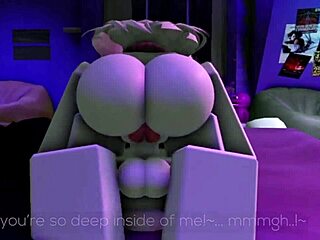 misos rude awakening with rough blowjob and cum